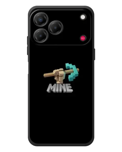 Чехол для ZTE Nubia V80 Design с картинкой «Алмазная кирка»