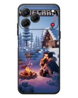 Чохол для ZTE Nubia V80 Design з картинкою «Зимовий Minecraft» Чохол для ZTE Nubia V80 Design з картинкою «Зимовий Minecraft»