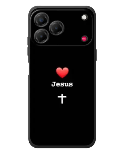 Чехол для ZTE Nubia V80 Design с картинкой «Сердце - Jesus»