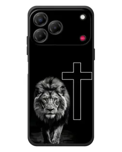 Чехол для ZTE Nubia V80 Design с картинкой «Лев и Крест» Чехол для ZTE Nubia V80 Design с картинкой «Лев и Крест»