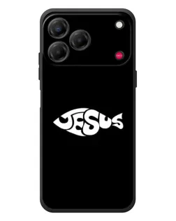 Чехол для ZTE Nubia V80 Design с картинкой «Рыба Jesus»