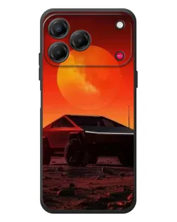 Чехол для ZTE Nubia V80 Design с картинкой «Cybertruck на Марсе» Чехол для ZTE Nubia V80 Design с картинкой «Cybertruck на Марсе»