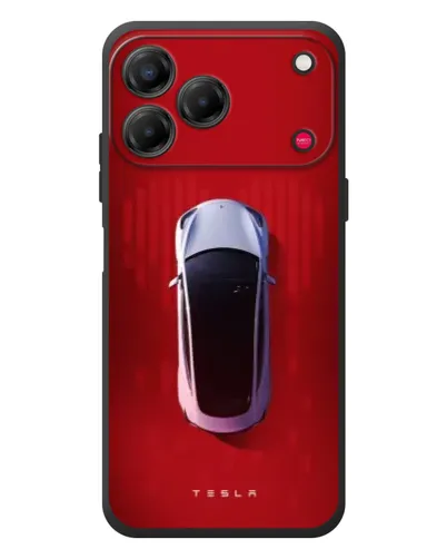 Чехол для ZTE Nubia V80 Design с картинкой «Tesla Top View»