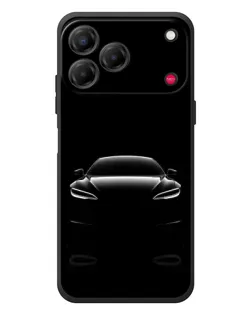 Чехол для ZTE Nubia V80 Design с картинкой «Силуэт Tesla Night» Чехол для ZTE Nubia V80 Design с картинкой «Силуэт Tesla Night»