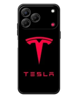 Чехол для ZTE Nubia V80 Design с картинкой «Tesla Red Logo» Чехол для ZTE Nubia V80 Design с картинкой «Tesla Red Logo»