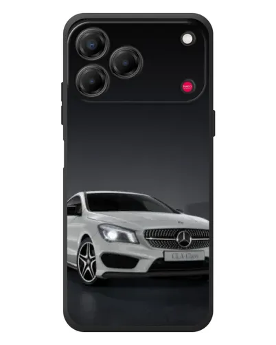 Чехол для ZTE Nubia V80 Design с картинкой «Mercedes AMG GT Silver»