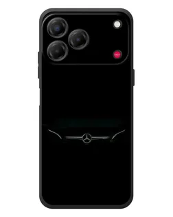 Чехол для ZTE Nubia V80 Design с картинкой «Mercedes Stealth Look»