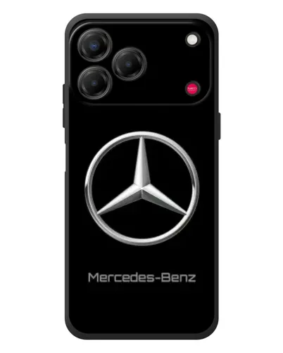 Чехол для ZTE Nubia V80 Design с картинкой «Mercedes Silver Logo»