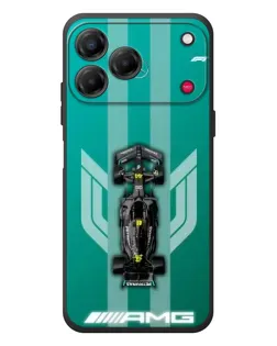 Чехол для ZTE Nubia V80 Design с картинкой «Mercedes AMG Petronas»