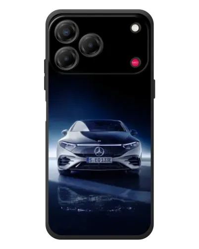 Чехол для ZTE Nubia V80 Design с картинкой «Ночной Mercedes EQ»