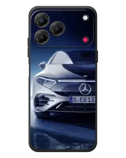 Чехол для ZTE Nubia V80 Design с картинкой «Mercedes EQ — будущее»