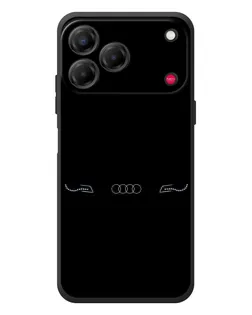 Чехол для ZTE Nubia V80 Design с картинкой «Audi — световой подпись» Чехол для ZTE Nubia V80 Design с картинкой «Audi — световой подпись»