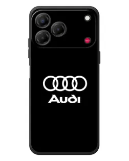 Чехол для ZTE Nubia V80 Design с картинкой «Классическое лого Audi» Чехол для ZTE Nubia V80 Design с картинкой «Классическое лого Audi»