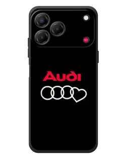 Чехол для ZTE Nubia V80 Design с картинкой «Логотип Audi Heart» Чехол для ZTE Nubia V80 Design с картинкой «Логотип Audi Heart»