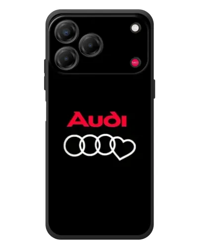 Чехол для ZTE Nubia V80 Design с картинкой «Логотип Audi Heart»