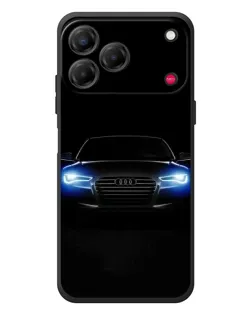Чехол для ZTE Nubia V80 Design с картинкой «Audi в неоне» Чехол для ZTE Nubia V80 Design с картинкой «Audi в неоне»