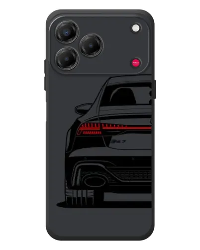 Чехол для ZTE Nubia V80 Design с картинкой «Задняя часть Audi — арт»