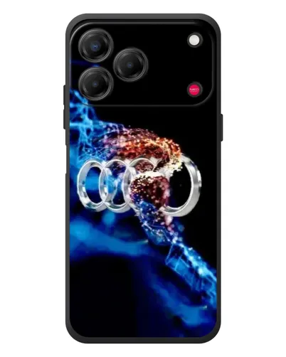 Чехол для ZTE Nubia V80 Design с картинкой «Энергия лого Audi»