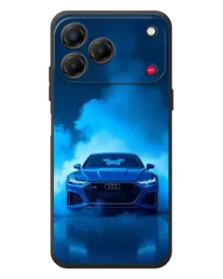 Чехол для ZTE Nubia V80 Design с картинкой «Audi — голубая энергия» Чехол для ZTE Nubia V80 Design с картинкой «Audi — голубая энергия»