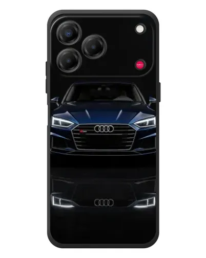 Чехол для ZTE Nubia V80 Design с картинкой «Audi — ночное отражение»