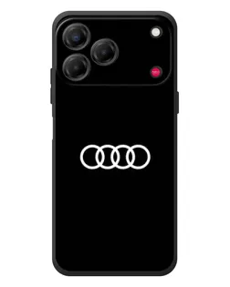 Чехол для ZTE Nubia V80 Design с картинкой «Audi White Logo» Чехол для ZTE Nubia V80 Design с картинкой «Audi White Logo»