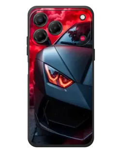 Чехол для ZTE Nubia V80 Design с картинкой «Lamborghini красное сияние» Чехол для ZTE Nubia V80 Design с картинкой «Lamborghini красное сияние»