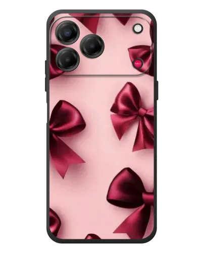Чехол для ZTE Nubia V80 Design с картинкой «Бордовый атлас»