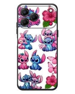Чехол для ZTE Nubia V80 Design с картинкой «Стикеры Stitch и Angel» Чехол для ZTE Nubia V80 Design с картинкой «Стикеры Stitch и Angel»