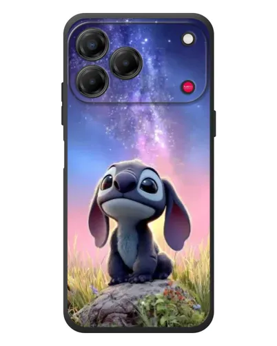 Чехол для ZTE Nubia V80 Design с картинкой «Стич на рассвете»