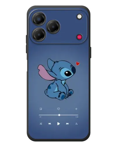 Чехол для ZTE Nubia V80 Design с картинкой «Музыкальный Stitch»