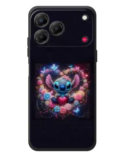 Чехол для ZTE Nubia V80 Design с картинкой «Stitch в цветах» Чехол для ZTE Nubia V80 Design с картинкой «Stitch в цветах»