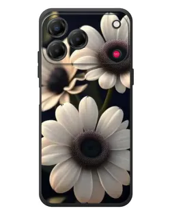 Чехол для ZTE Nubia V80 Design с картинкой «Белые маргаритки макро» Чехол для ZTE Nubia V80 Design с картинкой «Белые маргаритки макро»