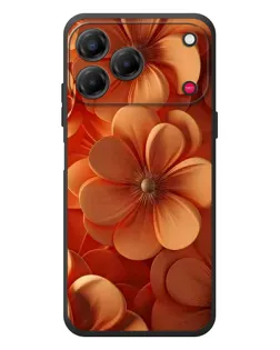 Чехол для ZTE Nubia V80 Design с картинкой «Оранжевый макро цветок» Чехол для ZTE Nubia V80 Design с картинкой «Оранжевый макро цветок»