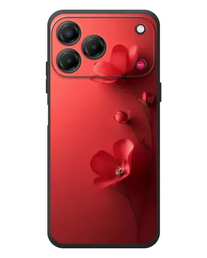 Чехол для ZTE Nubia V80 Design с картинкой «Маковые соцветия»