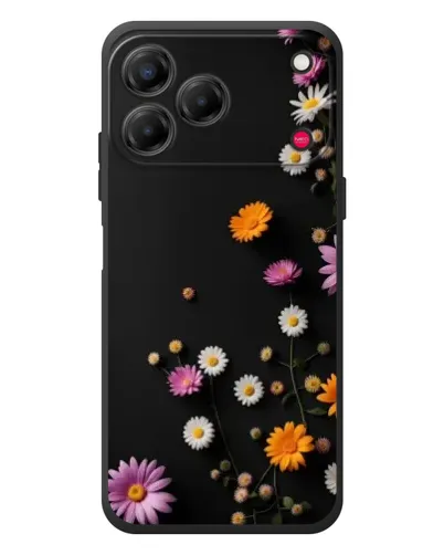 Чехол для ZTE Nubia V80 Design с картинкой «Цветочная композиция»