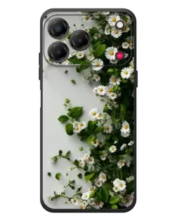Чехол для ZTE Nubia V80 Design с картинкой «Ветка мелких белых цветов» Чехол для ZTE Nubia V80 Design с картинкой «Ветка мелких белых цветов»