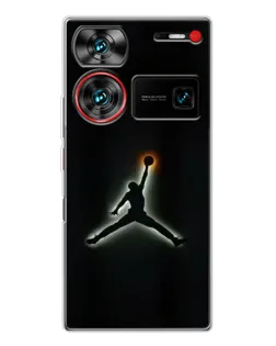 Чехол для ZTE Nubia Z60 Ultra с картинкой «Jordan Gradient Logo»
