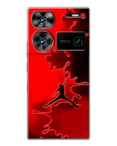 Чехол для ZTE Nubia Z60 Ultra с картинкой «Jordan Red Smoke»