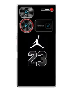 Чехол для ZTE Nubia Z60 Ultra с картинкой «Jordan Flight 23»