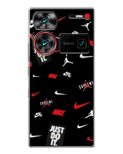 Чехол для ZTE Nubia Z60 Ultra с картинкой «Nike Mix Pattern»