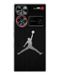 Чехол для ZTE Nubia Z60 Ultra с картинкой «Jordan Dark Carbon»