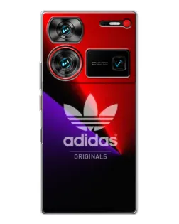 Чехол для ZTE Nubia Z60 Ultra с картинкой «Adidas Red Neon»