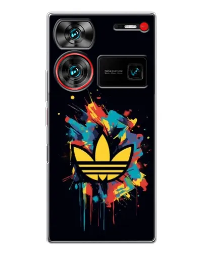 Чехол для ZTE Nubia Z60 Ultra с картинкой «Adidas Splash»