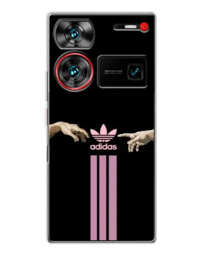 Чехол для ZTE Nubia Z60 Ultra с картинкой «Adidas Hands»