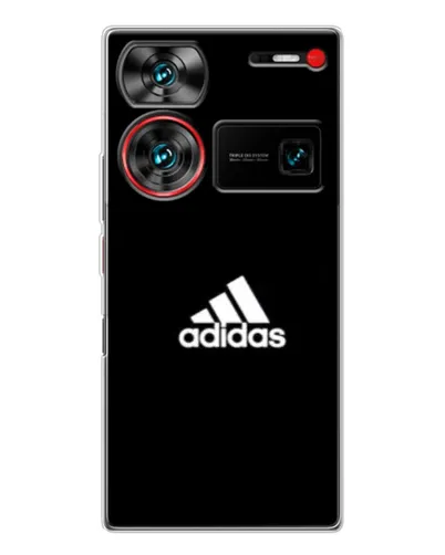 Чехол для ZTE Nubia Z60 Ultra с картинкой «Adidas Red Style»