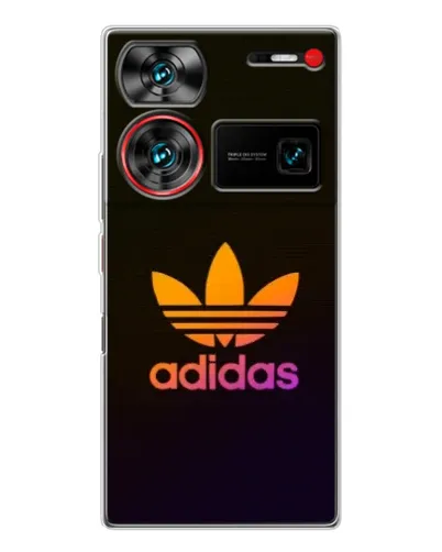 Чехол для ZTE Nubia Z60 Ultra с картинкой «Градиент Adidas»