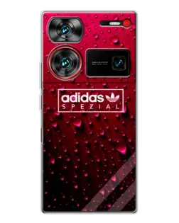 Чехол для ZTE Nubia Z60 Ultra с картинкой «Adidas Gold Marble»