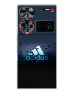 Чехол для ZTE Nubia Z60 Ultra с картинкой «Adidas Water Drops»
