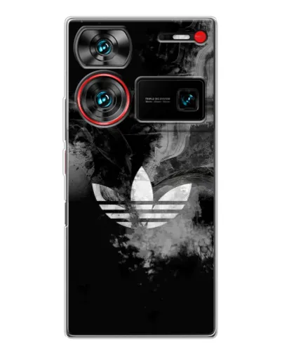 Чехол для ZTE Nubia Z60 Ultra с картинкой «Абстрактный дым Adidas»