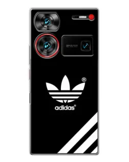 Чехол для ZTE Nubia Z60 Ultra с картинкой «Adidas с диагональными полосами»